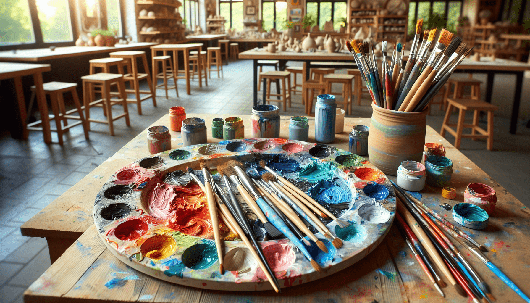 Unleash Your Creativity At Ceramic Cafe